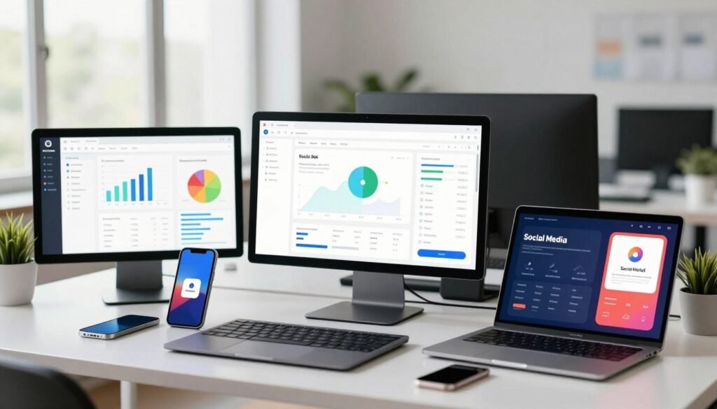 Comparatif outils IA réseaux sociaux Comparatif outils IA réseaux sociaux