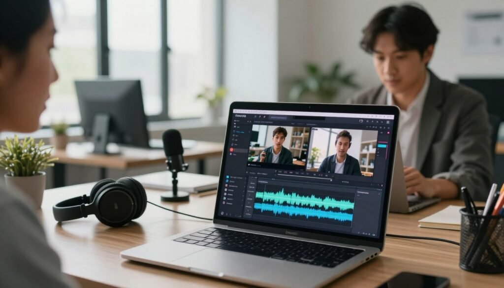 Descript édition vidéo texte