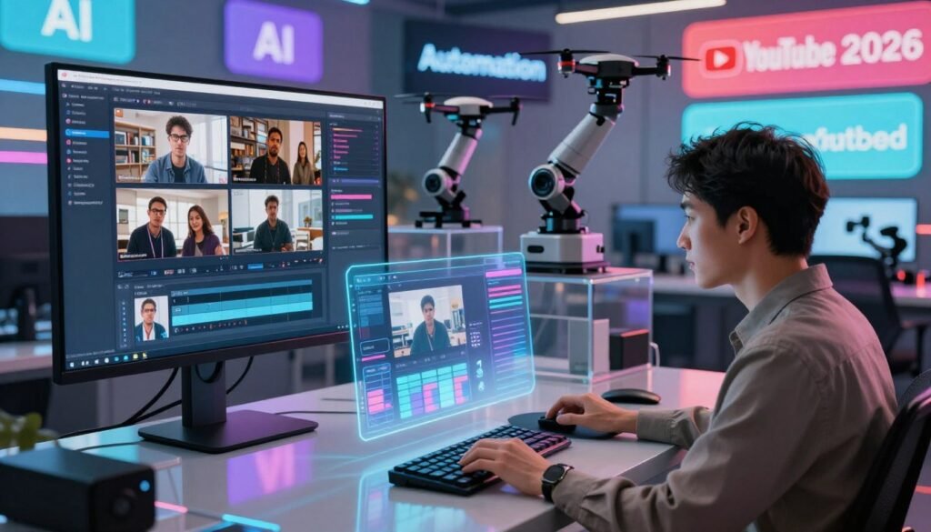 Les meilleurs outils IA pour automatiser YouTube en 2026