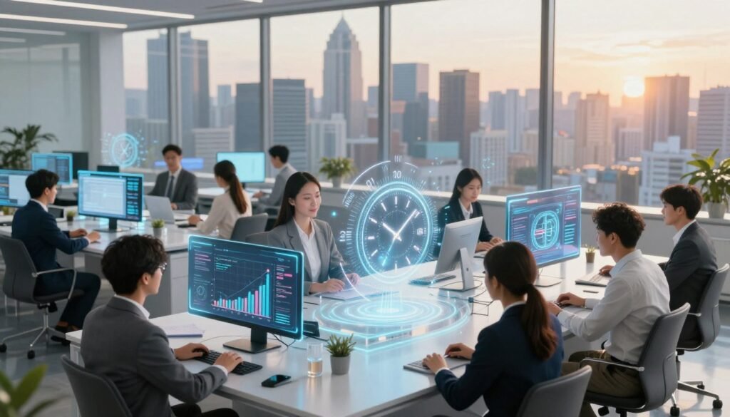 gestion du temps avec l'IA