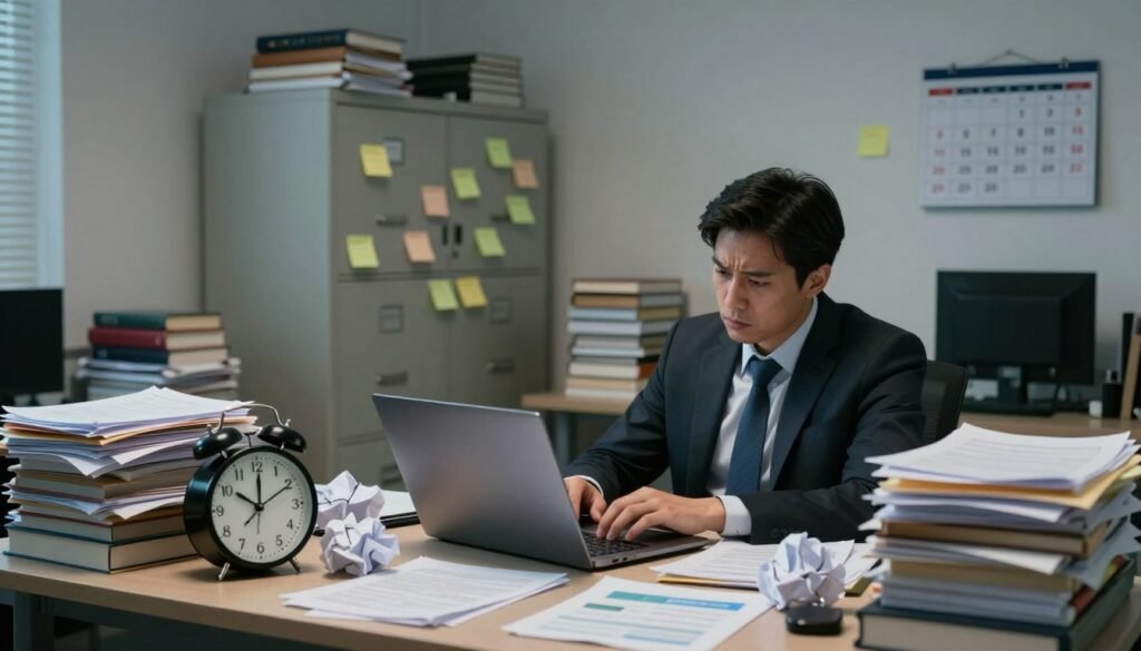 mésorganisation gestion du temps