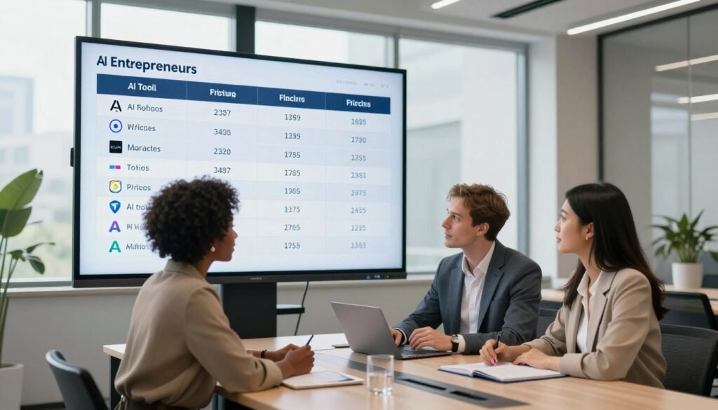 tarification outils IA entrepreneurs tarification outils IA entrepreneurs