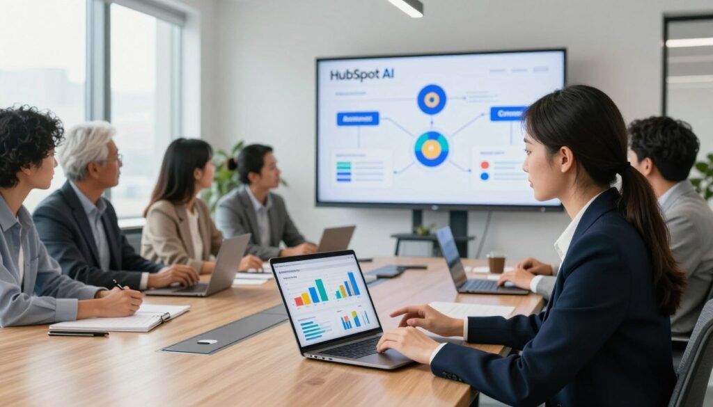 HubSpot AI fonctionnalités