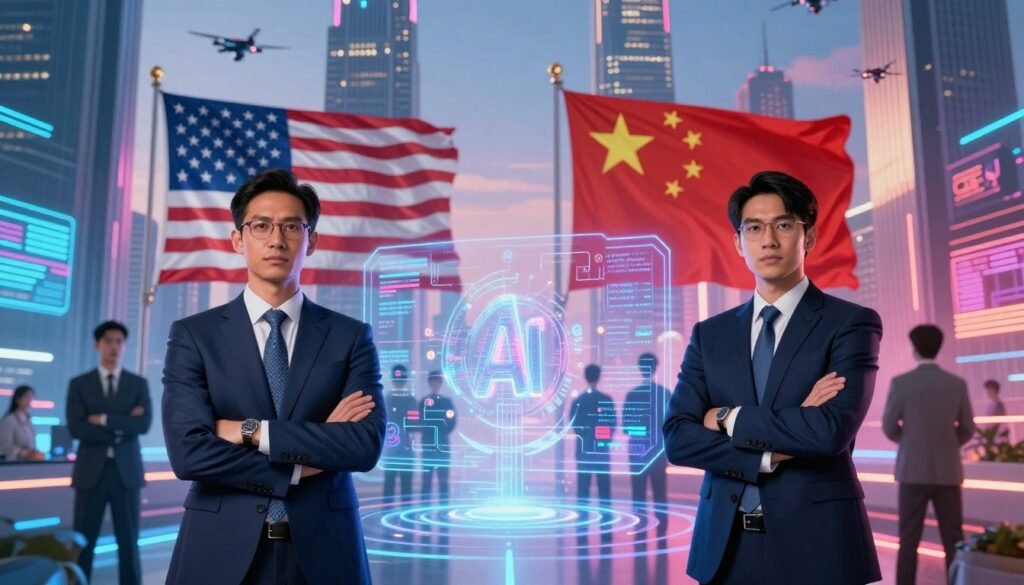 La course mondiale à l’IA : États-Unis vs Chine en 2026