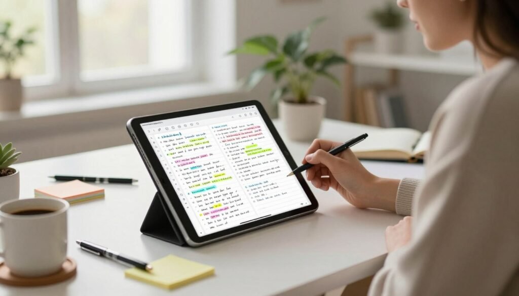 Notability prise de notes
