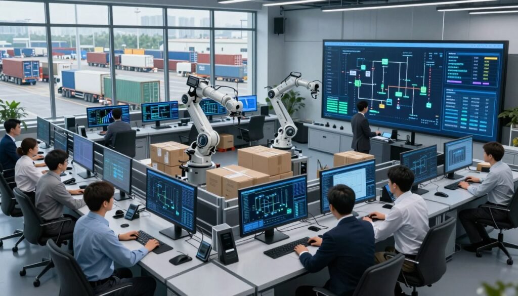 gestion de la chaîne logistique avec l'IA