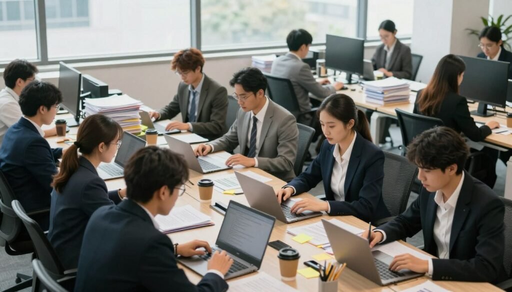 organisation du travail avant l'IA