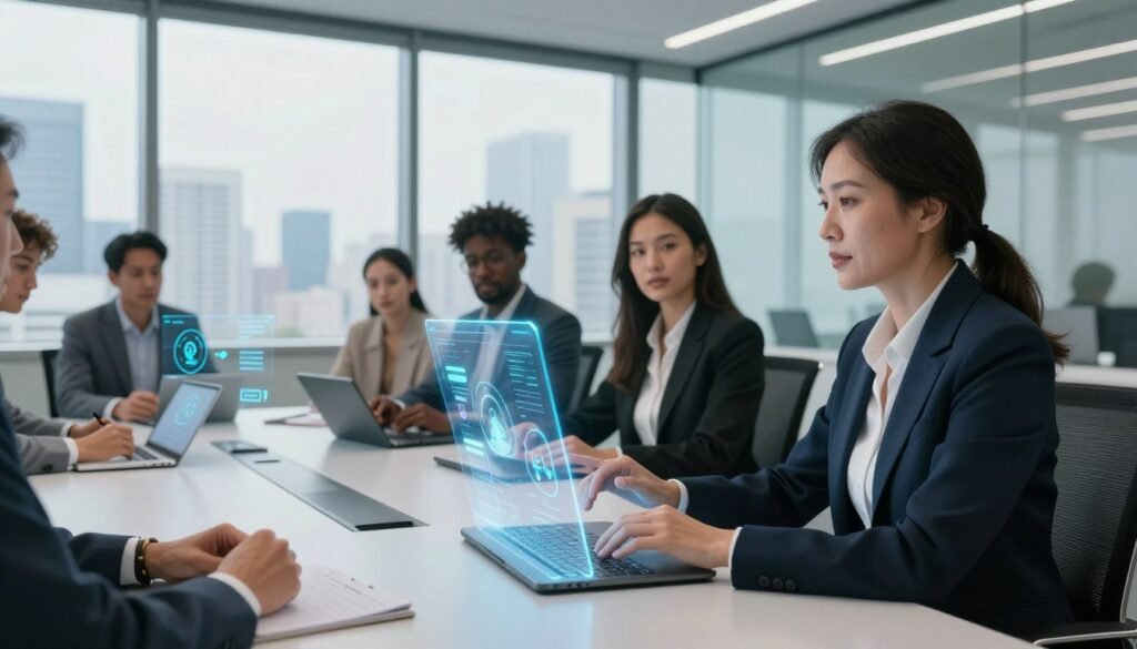 réunions assistées par IA