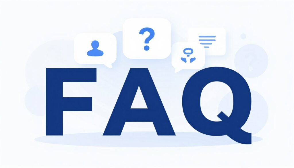 Illustration de questions fréquentes sur la monétisation de l'intelligence artificielle