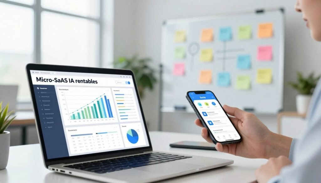 Micro-SaaS IA rentables : idées et modèles concrets